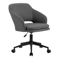 Silla tapizada con rodajas Arcilla