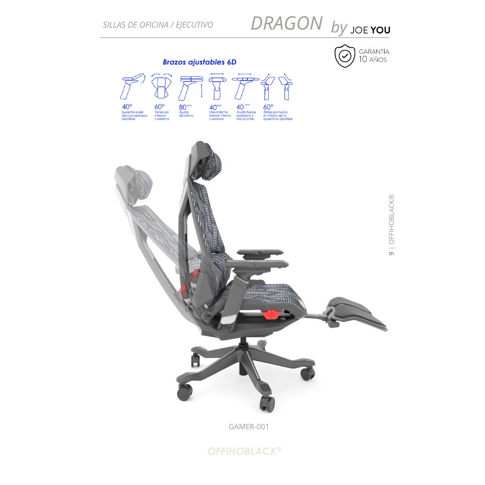 Sillon Dragon Gamer