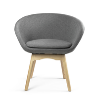 Sillón Brizna pata madera