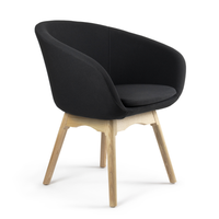 Sillón Brizna pata madera