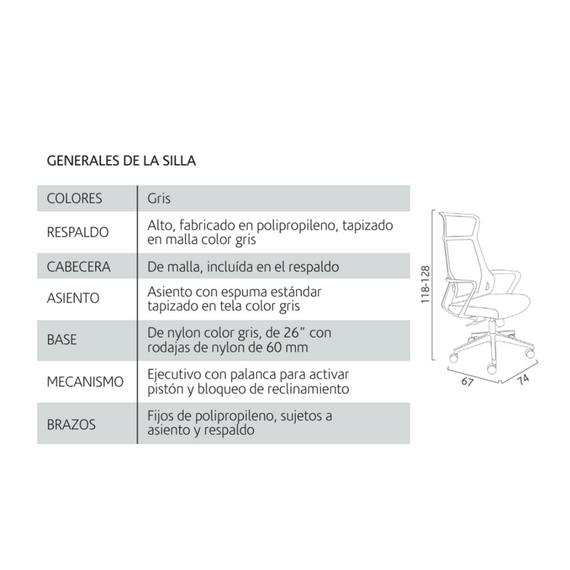Sillón Plano