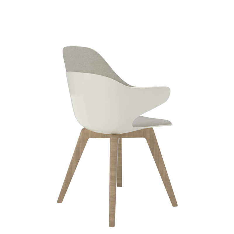 Sillón Map pata madera