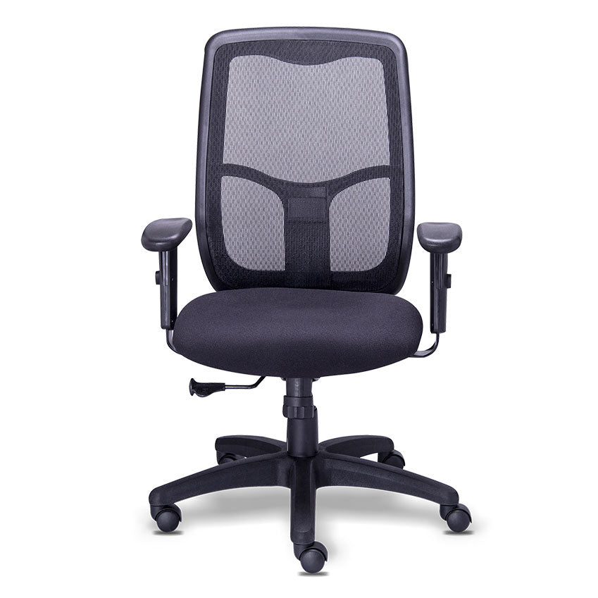 Silla Semi-Ejecutiva c/brazo Respaldo Alto Mesh