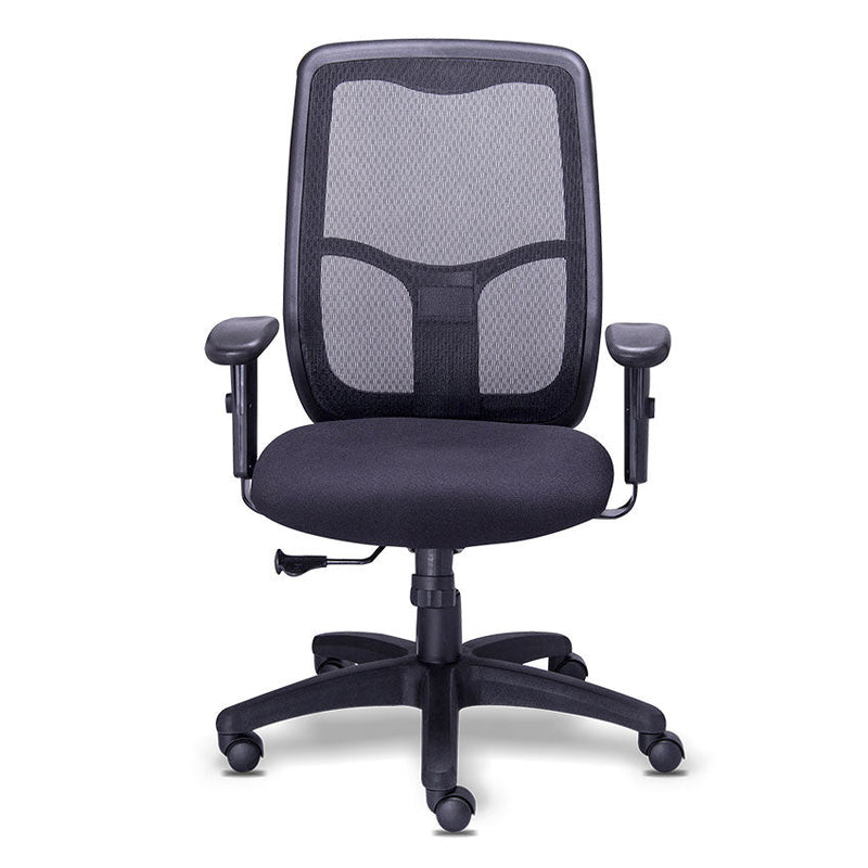 Silla Semi-Ejecutiva c/brazo Respaldo Alto Mesh