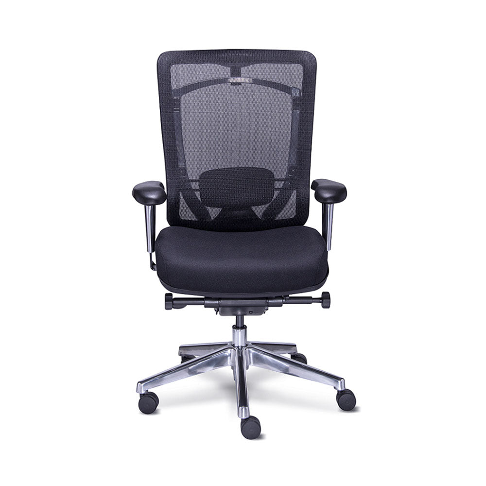 Sillon Ejecutivo Dynamic (Respaldo Red Negro Asiento Tela)