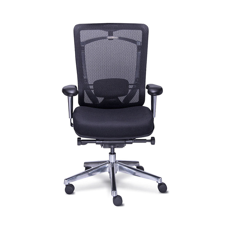 Sillon Ejecutivo Dynamic (Respaldo Red Negro Asiento Tela)
