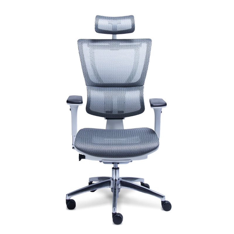 Silla staff estructura blanca red nylon con cabecera
